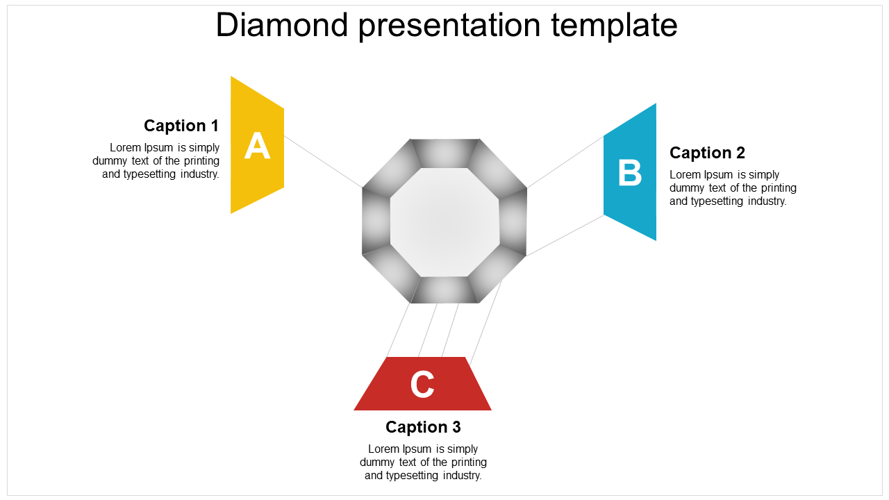 Diamond presentation template